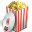Nano - Popcorn - Simple DVD Icon 32x32 png